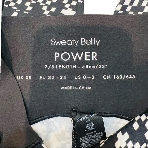 Sweaty Betty Power High Waist 7/8 Workout Leggings Size XS - Picture 12 of 16